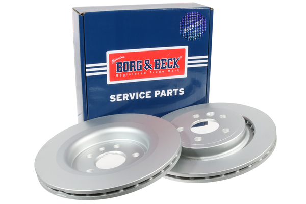 Borg & Beck BBD4759 2x Brake Discs Pair Vented