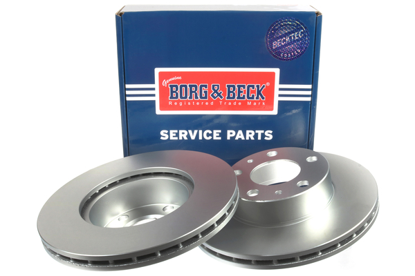 Borg & Beck BBD5094 2x Brake Discs Pair Vented