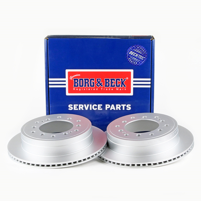 Borg & Beck BBD5111 2x Brake Discs Pair Vented