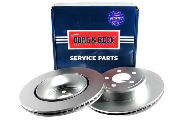 Borg & Beck BBD5146 2x Brake Discs Pair Vented