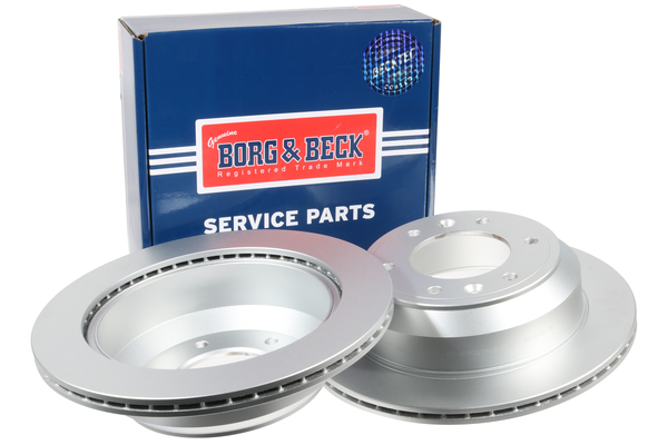 Borg & Beck BBD5188 2x Brake Discs Pair Vented