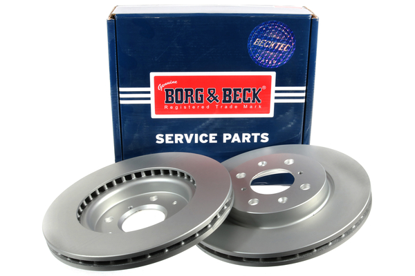 Borg & Beck BBD5217 2x Brake Discs Pair Vented