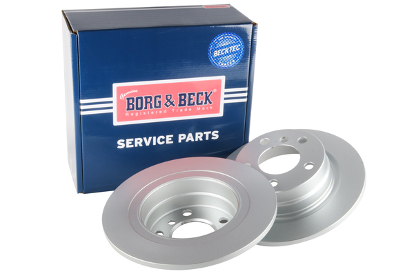 Borg & Beck BBD5265 2x Brake Discs Pair Solid