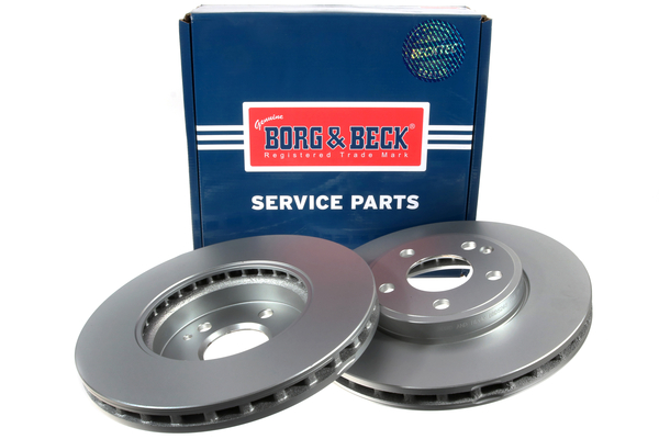 Borg & Beck BBD5268 2x Brake Discs Pair Vented
