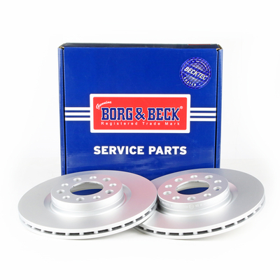 Borg & Beck BBD5272 2x Brake Discs Pair Vented
