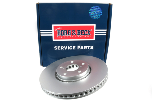 Borg & Beck BBD5784S Brake Disc Single Vented