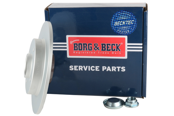 Borg & Beck BBD5796S 2x Brake Discs Pair Solid