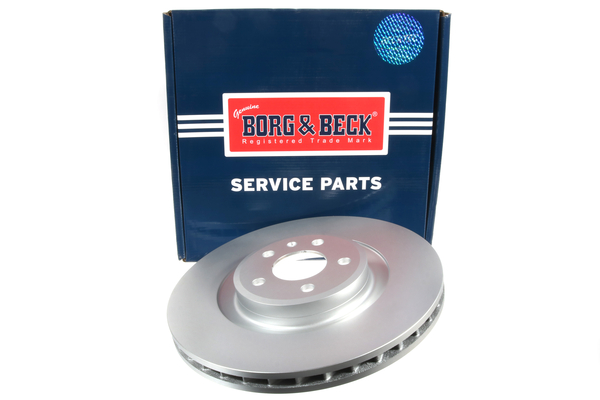 Borg & Beck BBD5807S 2x Brake Discs Pair Vented