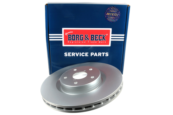 Borg & Beck BBD5833S 2x Brake Discs Pair Vented