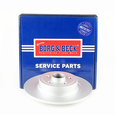 Borg & Beck BBD5974S 2x Brake Discs Pair Solid