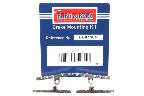 Borg & Beck BBK1184 Brake Pad Fitting Kit