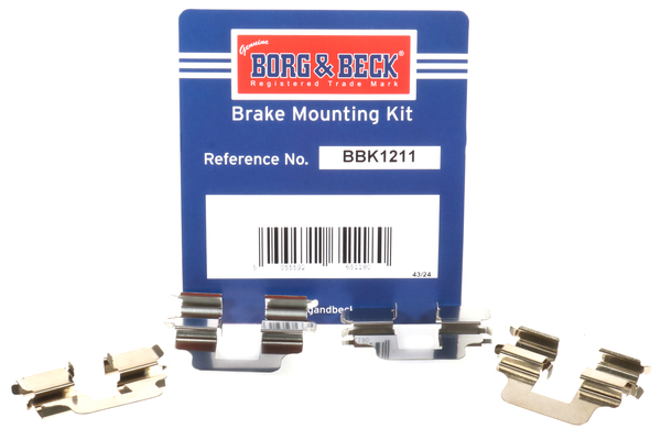 Borg & Beck BBK1211 Brake Pad Fitting Kit