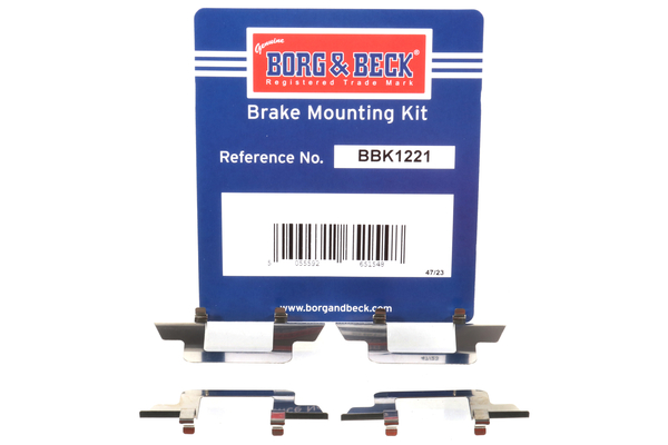 Borg & Beck BBK1221 Brake Pad Fitting Kit