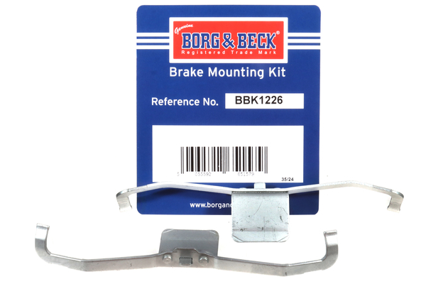 Borg & Beck BBK1226 Brake Pad Fitting Kit