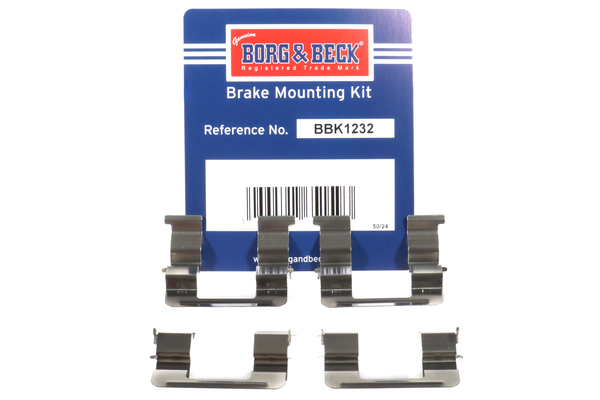 Borg & Beck BBK1232 Brake Pad Fitting Kit