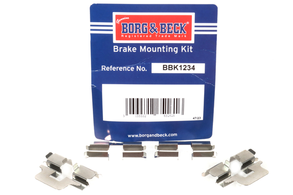 Borg & Beck BBK1234 Brake Pad Fitting Kit
