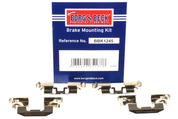 Borg & Beck BBK1245 Brake Pad Fitting Kit