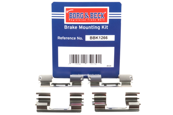 Borg & Beck BBK1266 Brake Pad Fitting Kit