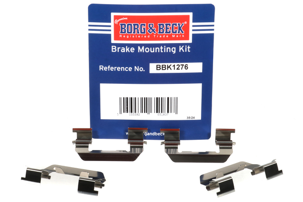 Borg & Beck BBK1276 Brake Pad Fitting Kit