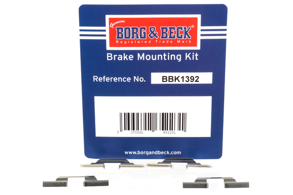 Borg & Beck BBK1392 Brake Pad Fitting Kit