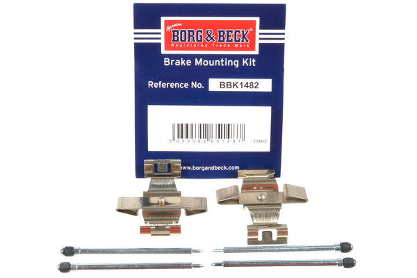 Borg & Beck BBK1482 Brake Pad Fitting Kit