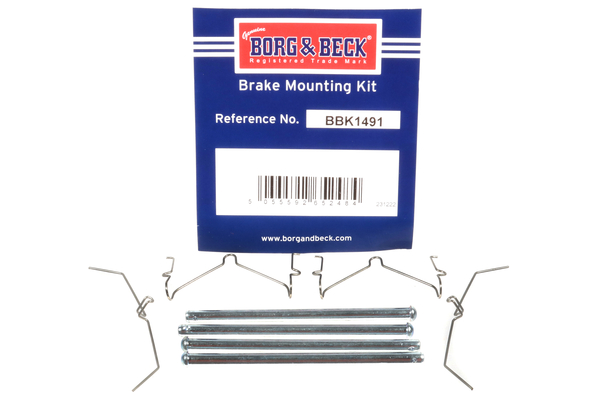Borg & Beck BBK1491 Brake Pad Fitting Kit