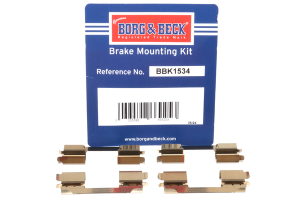 Borg & Beck BBK1534 Brake Pad Fitting Kit