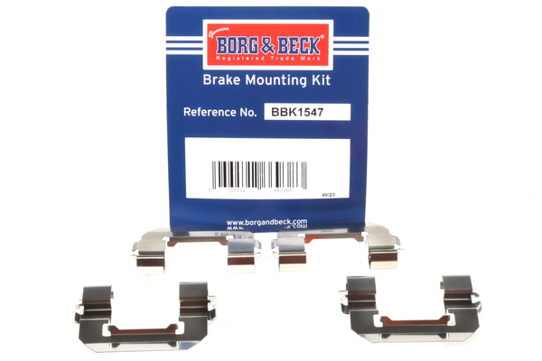 Borg & Beck BBK1547 Brake Pad Fitting Kit