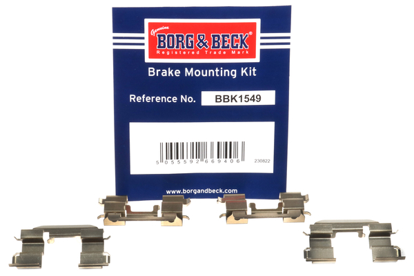 Borg & Beck BBK1549 Brake Pad Fitting Kit