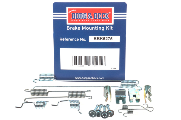 Borg & Beck BBK6275 Hand Brake Shoe Fitting Kit