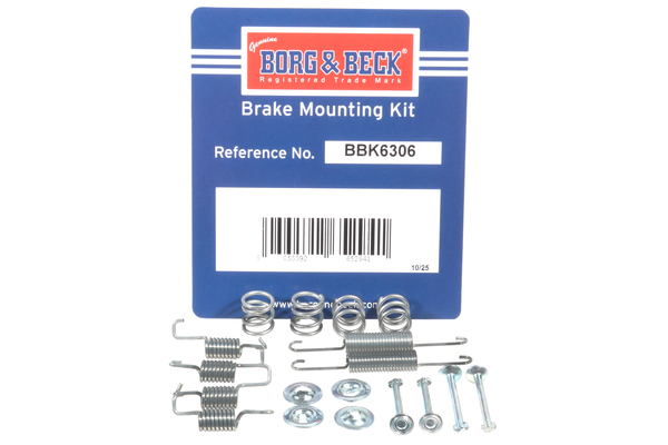 Borg & Beck BBK6306 Hand Brake Shoe Fitting Kit