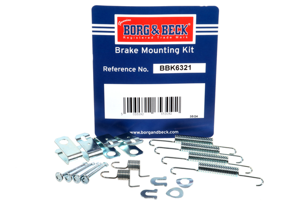 Borg & Beck BBK6321 Hand Brake Shoe Fitting Kit