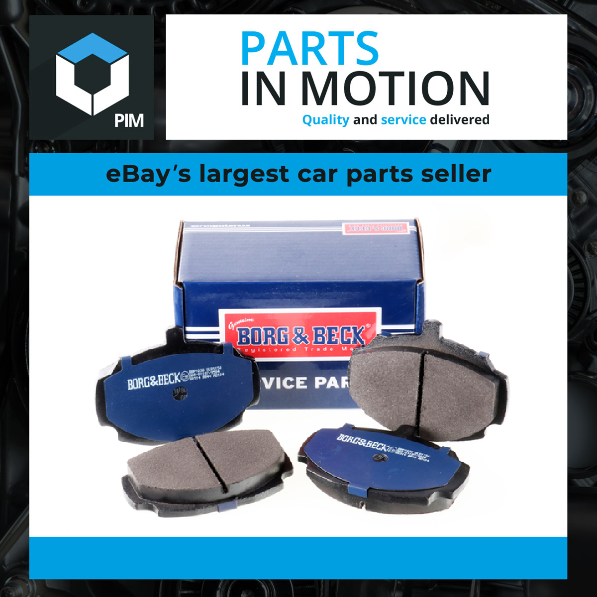 Borg & Beck Brake Pads Set Front BBP1038 [PM673772]