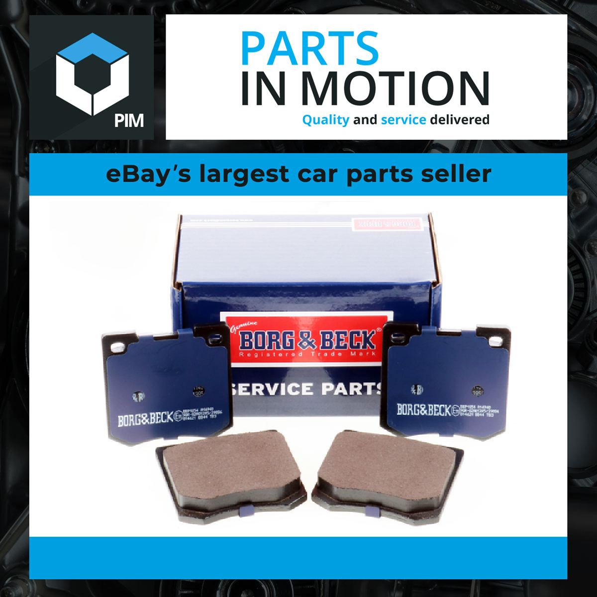 Borg & Beck Brake Pads Set Front BBP1054 [PM673777]