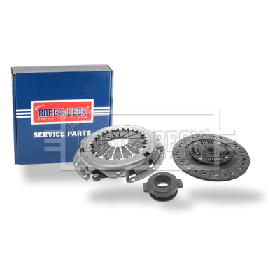 Borg & Beck HK7546 Clutch Kit 3pc (Cover+Plate+Releaser)