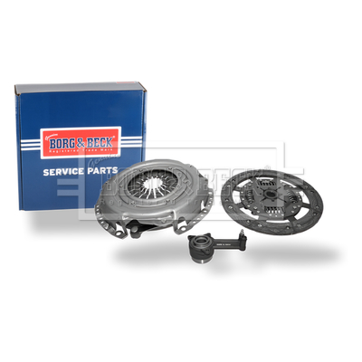Borg & Beck HKT1001 Clutch Kit 3pc (Cover+Plate+CSC)