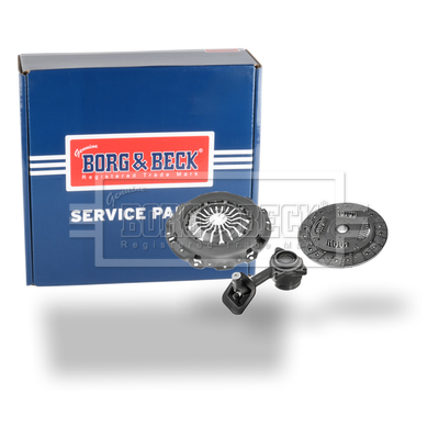 Borg & Beck HKT1018 Clutch Kit 3pc (Cover+Plate+CSC)