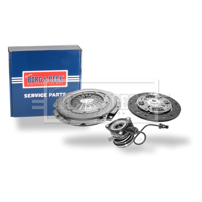 Borg & Beck HKT1096 Clutch Kit 3pc (Cover+Plate+CSC)