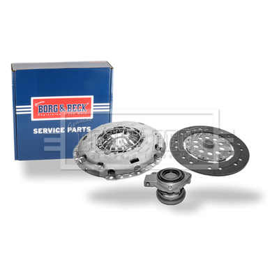 Borg & Beck HKT1108 Clutch Kit 3pc (Cover+Plate+CSC)
