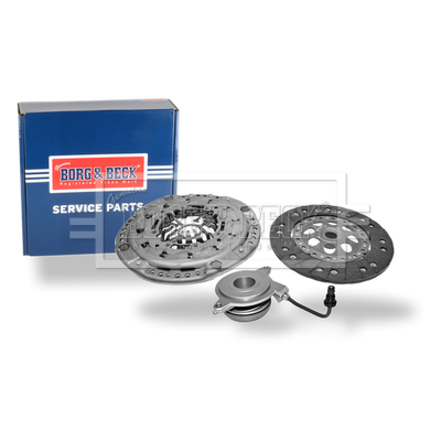 Borg & Beck HKT1118 Clutch Kit 3pc (Cover+Plate+CSC)