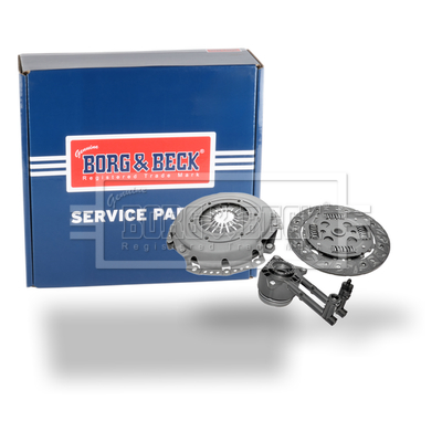 Borg & Beck HKT1156 Clutch Kit 3pc (Cover+Plate+CSC)