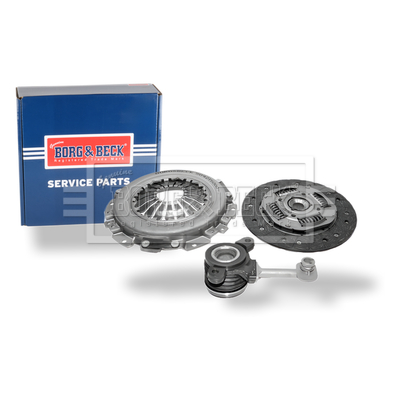 Borg & Beck HKT1161 Clutch Kit 3pc (Cover+Plate+CSC)