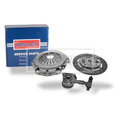 Borg & Beck HKT1200 Clutch Kit 3pc (Cover+Plate+CSC)
