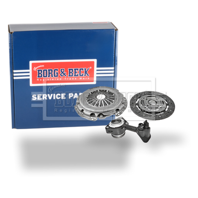 Borg & Beck HKT1212 Clutch Kit 3pc (Cover+Plate+CSC)