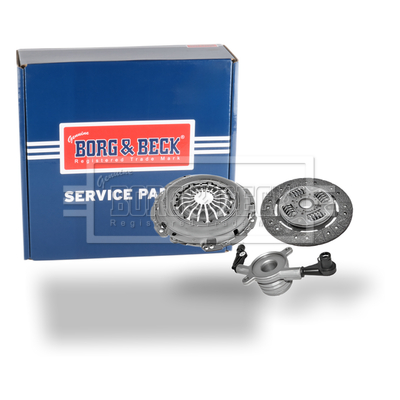 Borg & Beck HKT1229 Clutch Kit 3pc (Cover+Plate+CSC)
