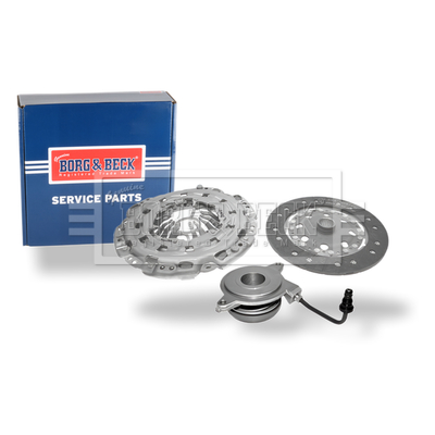 Borg & Beck HKT1278 Clutch Kit 3pc (Cover+Plate+CSC)