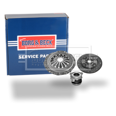Borg & Beck HKT1366 Clutch Kit 3pc (Cover+Plate+CSC)