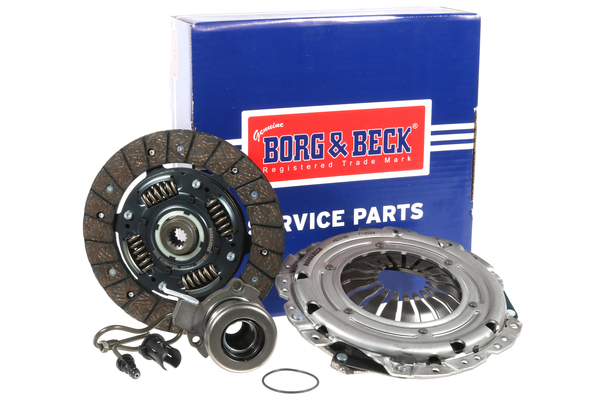 Borg & Beck HKT1421 Clutch Kit 3pc (Cover+Plate+CSC)