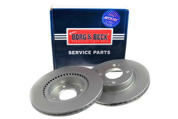 Borg & Beck BBD5359 2x Brake Discs Pair Vented