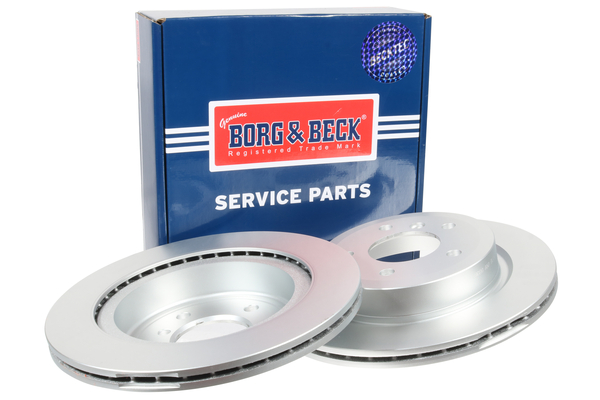 Borg & Beck BBD5416 2x Brake Discs Pair Vented